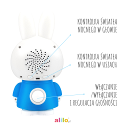 Alilo Big Bunny G7C - Edukacyjny Króliczek
