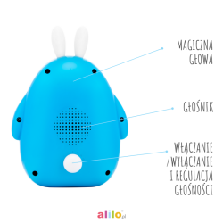 Alilo Happy Bunny P1 - Radosny Króliczek Edukacyjny