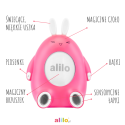 Alilo Happy Bunny P1 - Radosny Króliczek Edukacyjny