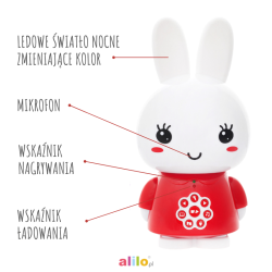 Alilo Honey Bunny G6 - Edukacyjna Zabawka Króliczek
