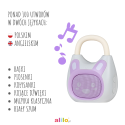 Alilo Pocket Bunny K1 - Głośnik Bluetooth Króliczek