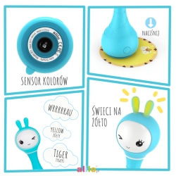 Alilo Smarty Bunny R1 - Inteligentna Zabawka Edukacyjna