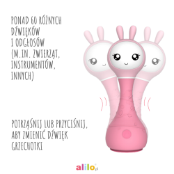 Alilo Smarty Bunny R1 - Inteligentna Zabawka Edukacyjna