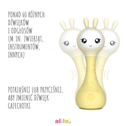 Alilo Smarty Bunny R1 - Inteligentna Zabawka Edukacyjna