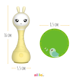 Alilo Smarty Bunny R1 - Inteligentna Zabawka Edukacyjna