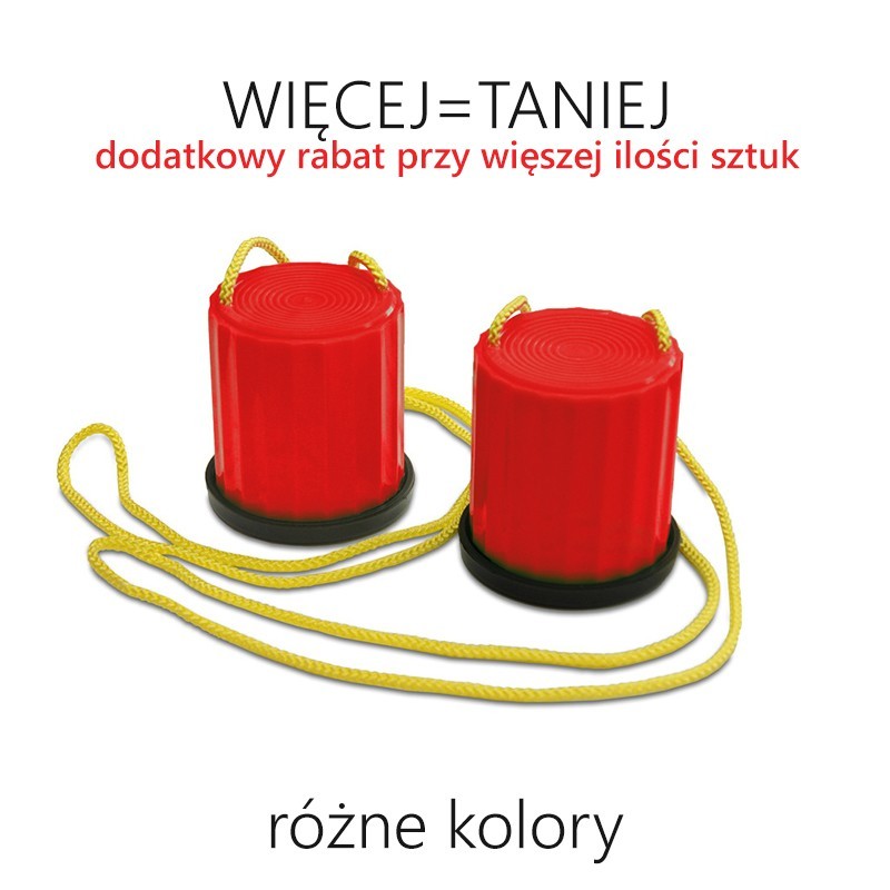 Szczudła kubełkowe dla dzieci - RÓŻNE KOLORY