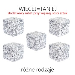 Kostka do kolorowania - RÓŻNE RODZAJE