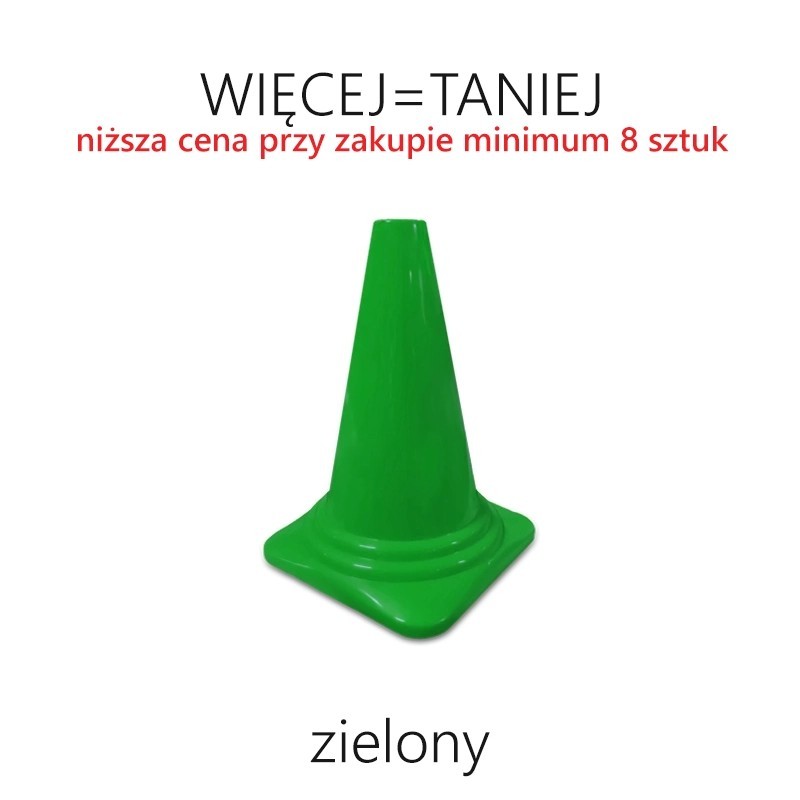 Pachołek  gimnastyczny  30 cm - RÓŻNE KOLORY