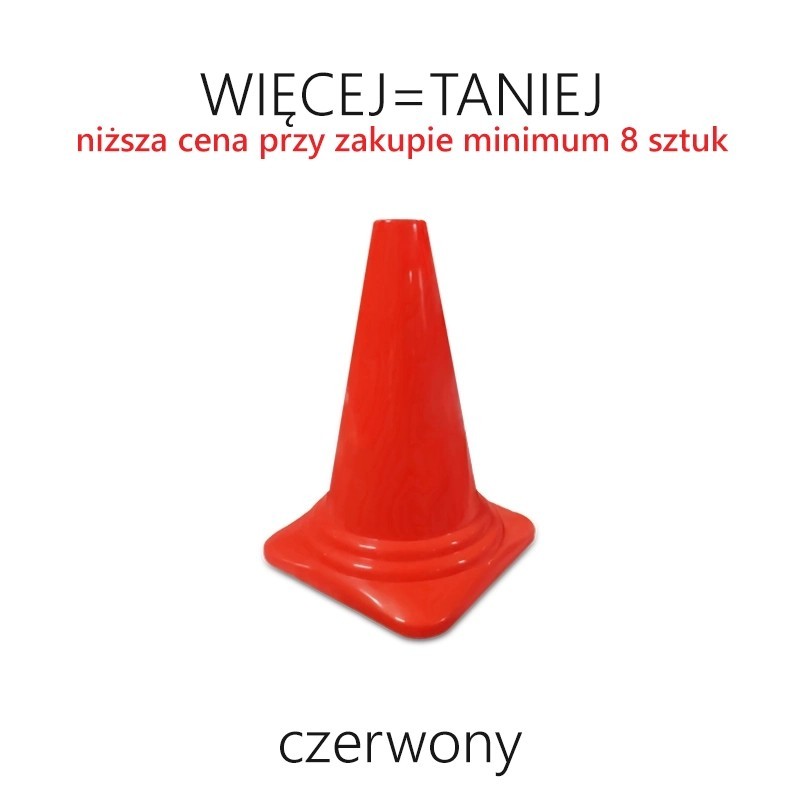 Pachołek  gimnastyczny  30 cm - RÓŻNE KOLORY