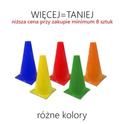 Pachołek gimnastyczny 24 cm - RÓŻNE KOLORY