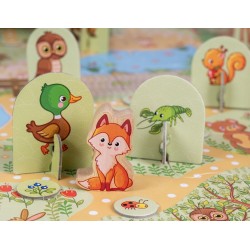 Puzzle i gra Lis w lesie - zestaw dla najmłodszych!