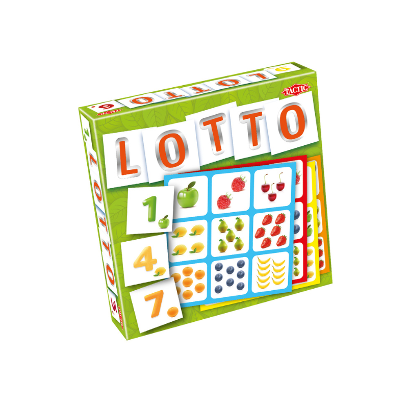 Lotto Owoce i Liczby - Gra Edukacyjna dla Dzieci