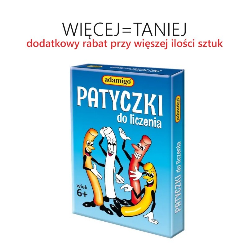 Patyczki do liczenia - długie