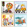 Moje Pierwsze Puzzle 4x6 W Drogę! - Odkryj Pojazdy!
