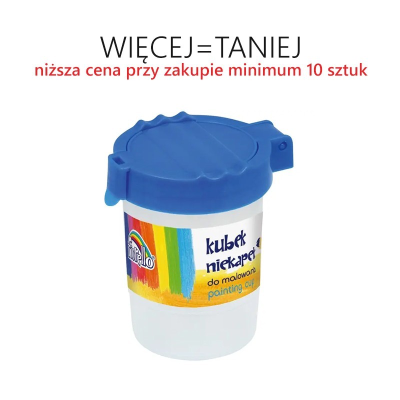 Kubek niekapek do malowania