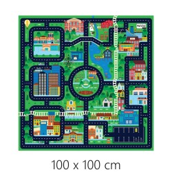 Mata animacyjna MIASTO 100 x 100 cm