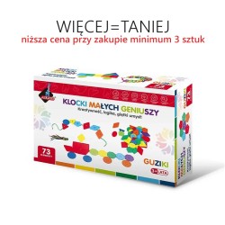 Guziki ze sznureczkami - 73 elementy