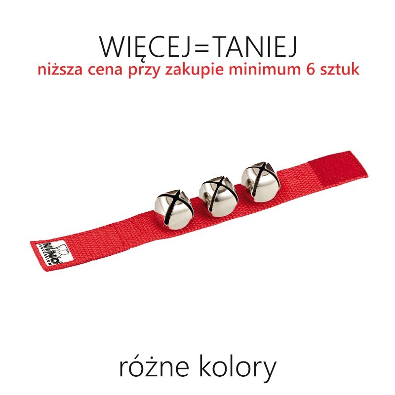 Janczary NINO - dzwonki na rękę RÓŻNE KOLORY
