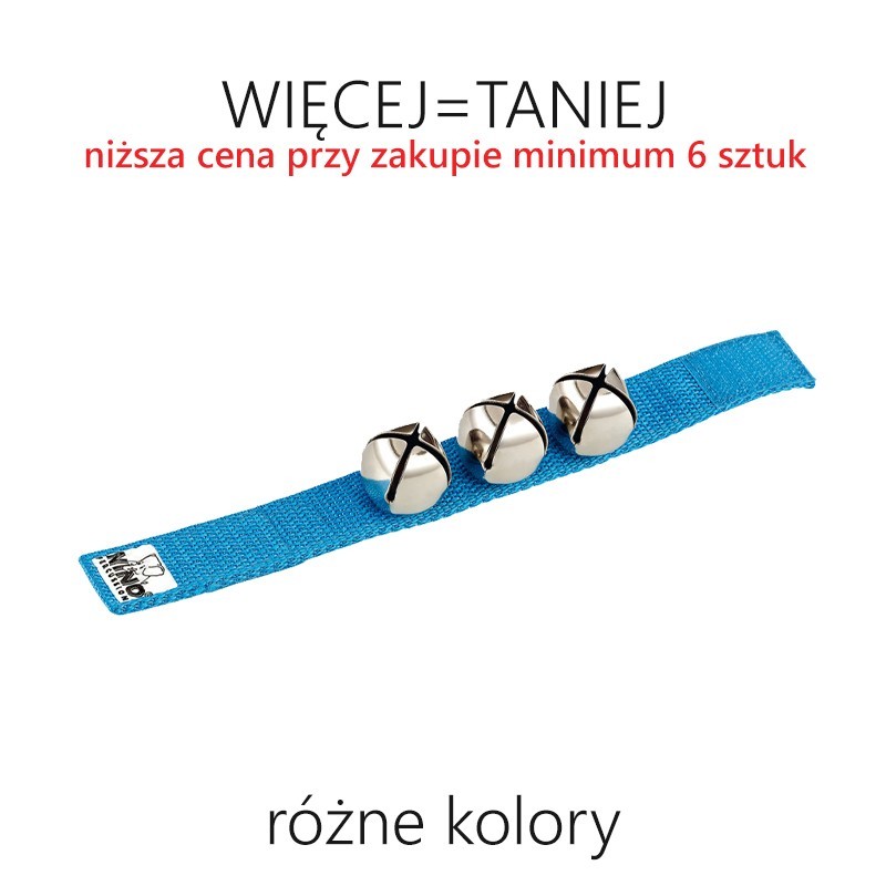 Janczary NINO - dzwonki na rękę RÓŻNE KOLORY