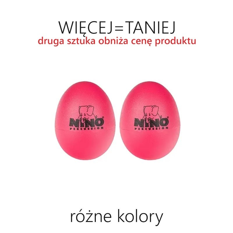 Grzechotka jajko (2 szt.) - RÓŻNE KOLORY