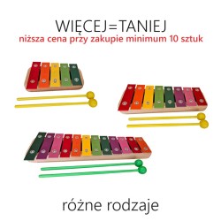 Dzwonki diatoniczne na drewnianej ramie - RÓŻNE RODZAJE
