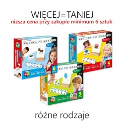 Kostka po kostce. Nauka czytania i pisania RÓŻNE RODZAJE