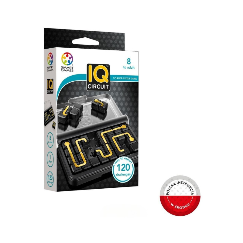 SmartGames IQ Circuit - Logiczna Gra Układanka