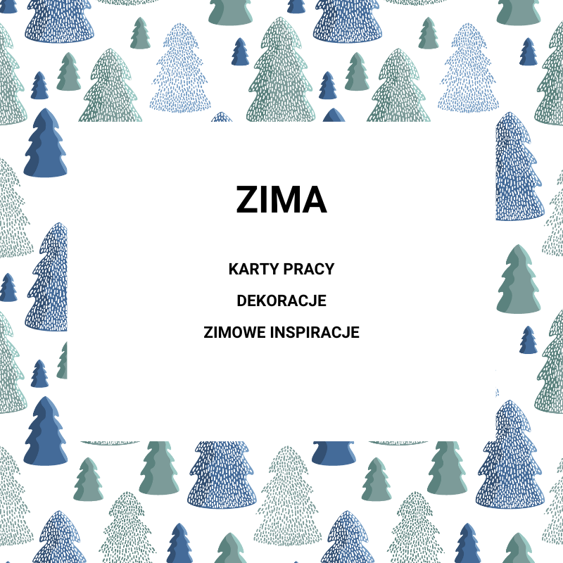 ZIMA w przedszkolu - pakiet pomocy dydaktycznych 2 - online