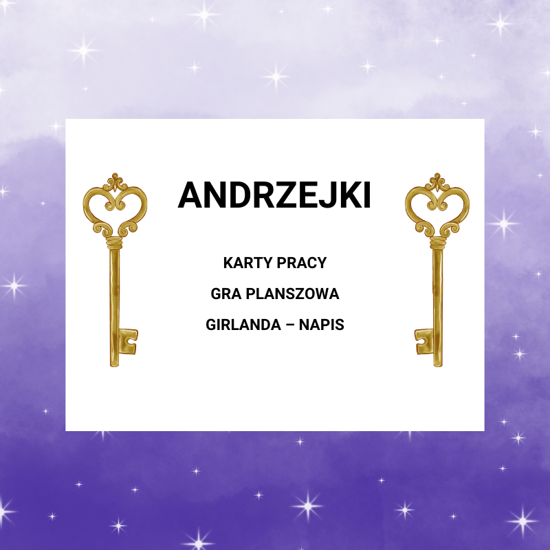 ANDRZEJKI w przedszkolu - pakiet pomocy dydaktycznych online