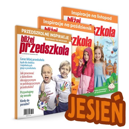 ZESTAW archiwalnych JESIENNYCH  MIESIĘCZNIKÓW
