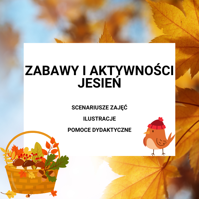 ZABAWY i AKTYWNOŚCI w przedszkolu - bank pomysłów na jesień online