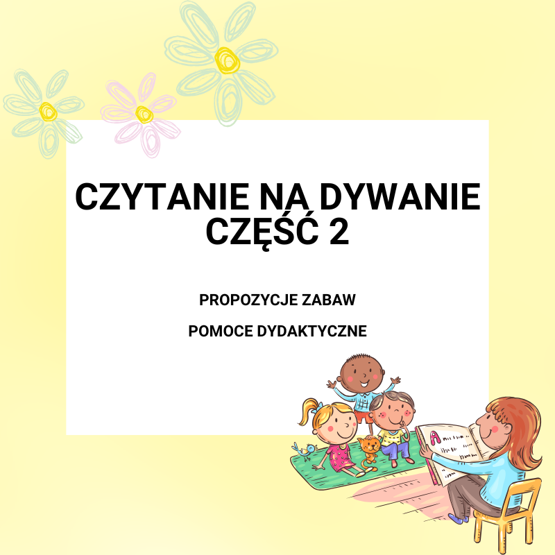 CZYTANIE NA DYWANIE w przedszkolu - część 2 online