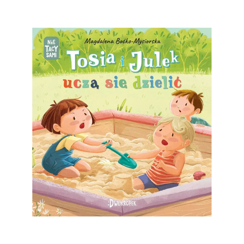 Tosia i Julek uczą się dzielić
