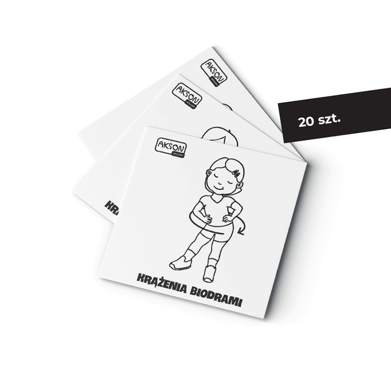 Karty obrazkowe ROZGRZEWKA  (zestaw 20 szt.)