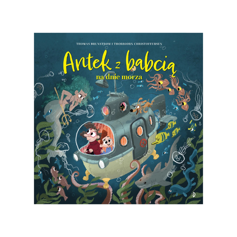 Antek z babcią na dnie morza