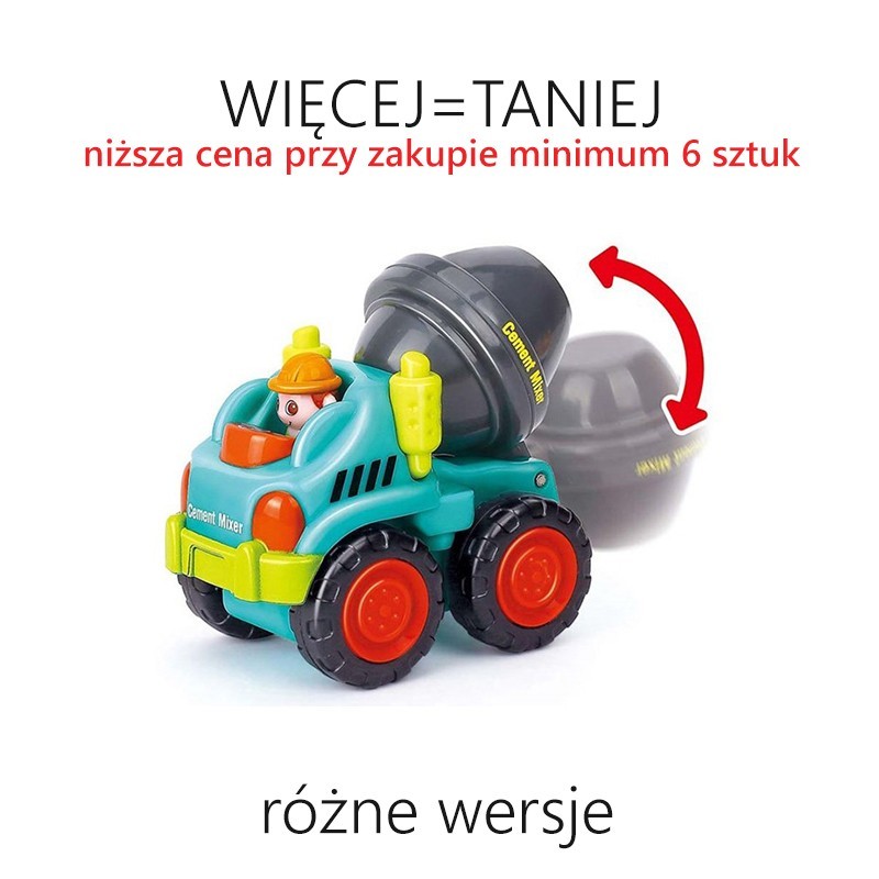 Pojazd budowlany - RÓŻNE WERSJE
