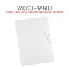 Teczka wiązana biała A4