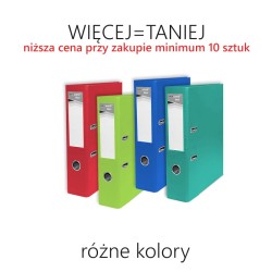 Segregator A4 szerokość 7,5 cm - RÓŻNE KOLORY