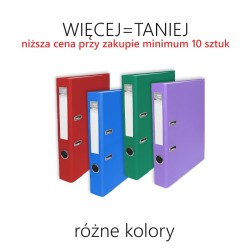 Segregator A4 szerokość 5 cm - RÓŻNE KOLORY
