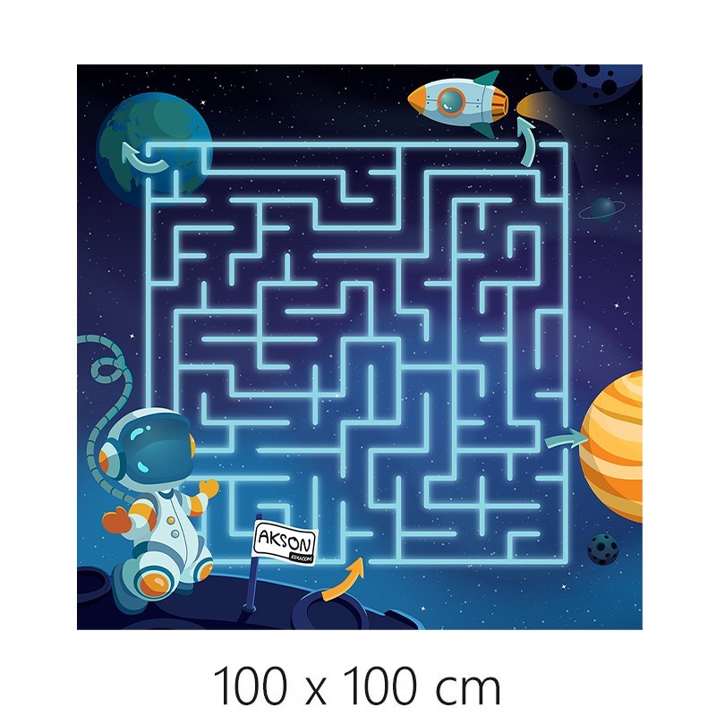 Mata animacyjna GRA LABIRYNT XL 100 x 100 cm