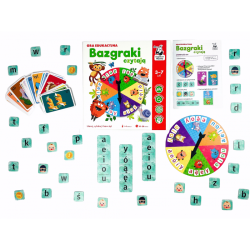 Bazgraki czytają. Gra edukacyjna