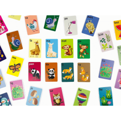 Bazgraki czytają. Gra edukacyjna