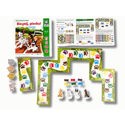Biegnij, piesku! Gra edukacyjna
