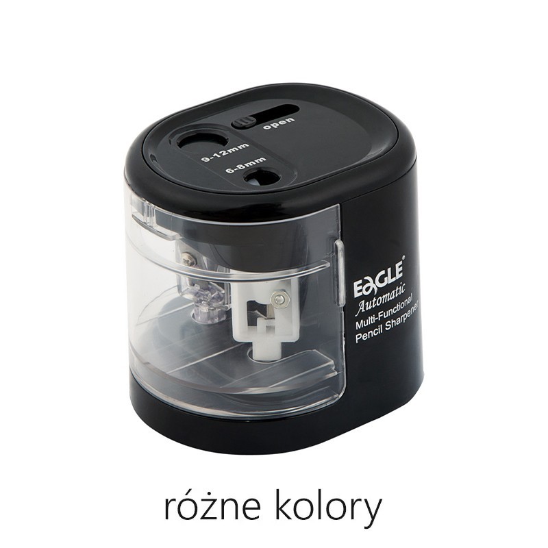 Temperówka dwuotworowa na baterie/USB - RÓŻNE KOLORY