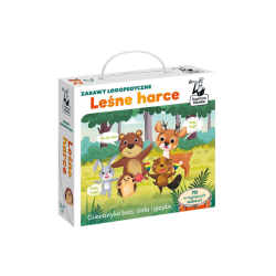 Leśne harce. Zabawy logopedyczne
