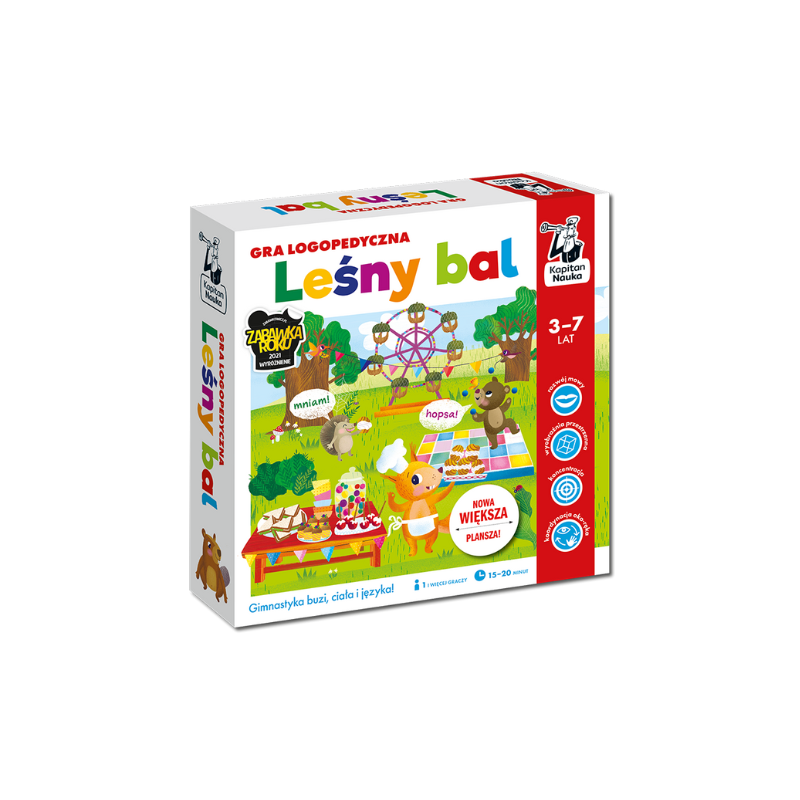 Leśny bal. Gra logopedyczna