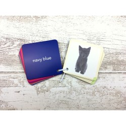 Angielski. Kolory. Karty obrazkowe