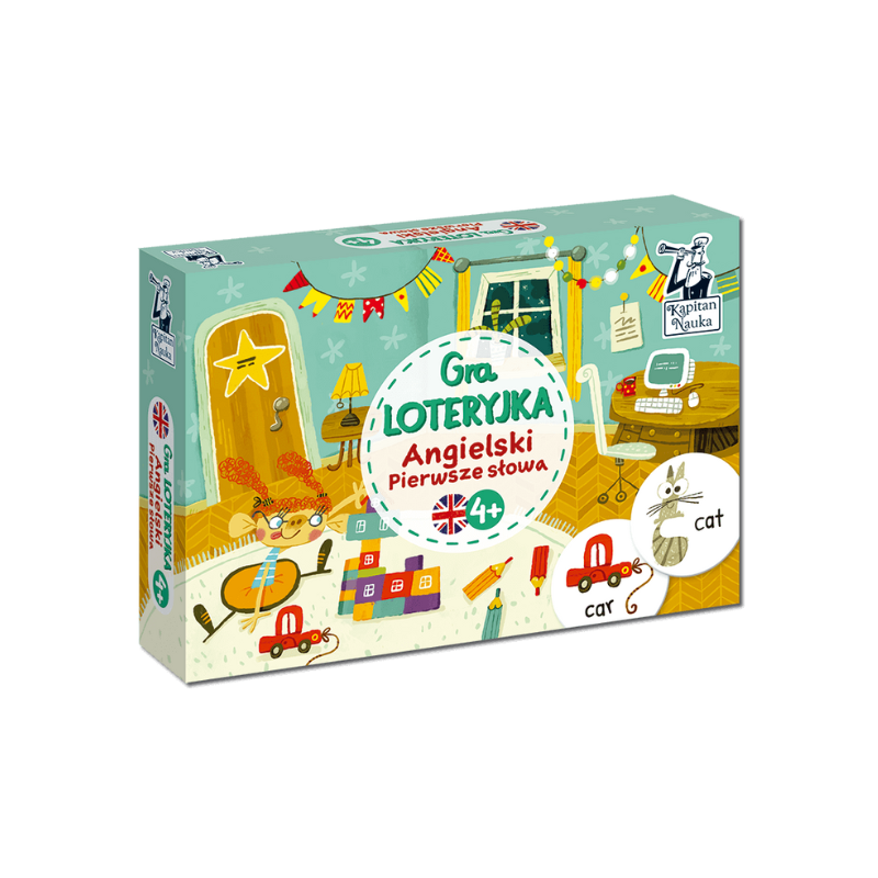 Angielski. Pierwsze słowa. Gra Loteryjka