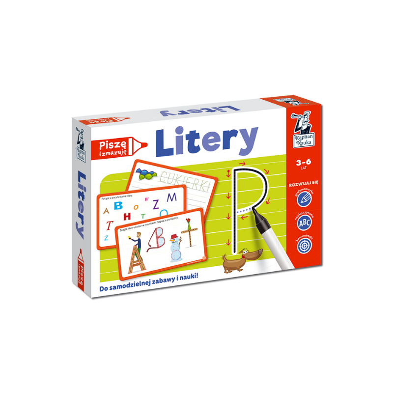 Litery. Piszę i zmazuję