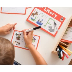 Litery. Piszę i zmazuję